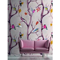 Papier peint panoramique Oiseaux romantiques 1,59x2,80m - AS CREATION