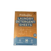 30 lingettes de nettoyage linge écologique brise d'océan - POLLUPLU