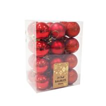 Boules 40 mm rouge x24 - UBL