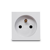 Prise de courant avec terre 16A (à compléter) K5834WHI - MK HONEYWELL