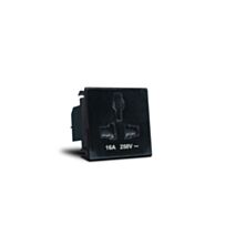 Prise de courant multistandard 16A (à compléter) SX2837BLK - MK HONEYWELL