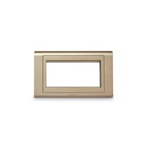 Plaque avec support pour 4 modules R5452CGL - MK HONEYWELL