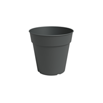 Pot de culture Madagascar 30 cm anthracite - ARTEVASI