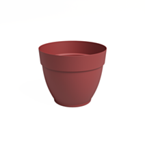 Pot Capri Campana 50 cm rouge foncé - ARTEVASI
