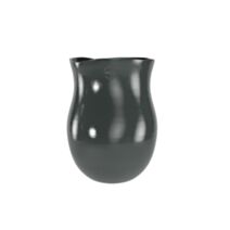 Cache-pot Penelope haut 27 cm anthracite - ARTEVASI