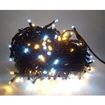 Guirlande lumineuse 200 led blanc ton chaud/brillant