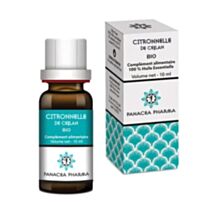Huile essentielle Citronelle de Ceylan 10 mL - PANACEA PHARMA