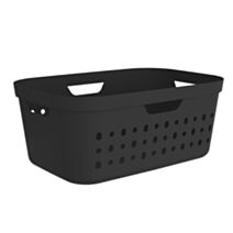 Corbeille à linge noire 39L - JIVE