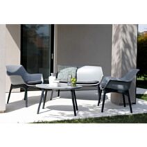 Set de jardin Luxor gris