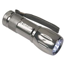 Torche métallique 9 LED  25 lm - VELAMP