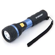 Lampe de poche LED impulse 1W 2 piles AA non fournies - VELAMP