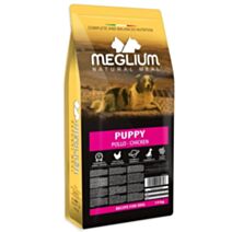 Croquettes chiot poulet 14 kg - MEGLIUM