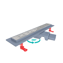 Siphon de sol rotatif plastique Starline 60 cm
