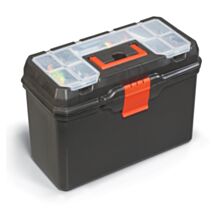 Boite à outils 16" + plateau + organisateur