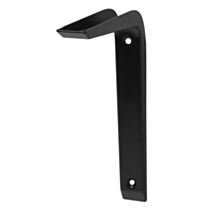 Équerre fonctionnelle cantilever, noir, 25x20cm - DURALINE