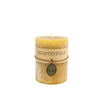 Bougie ronde Tonnie H7cm ambre - DECOSTARS