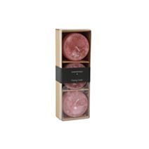 Bougie flottante Bollie Ø8xH.5,5cm rose - DECOSTARS