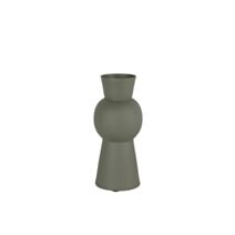 Vase poterie Andor S Ø9xH.20,5cm vert kaki - DECOSTARS