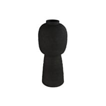 Vase poterie haut Dobber Ø21,5xH.50cm noir - DECOSTARS