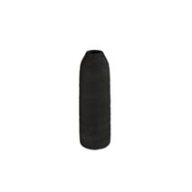 Vase poterie rond Terri S Ø15,5xH.45,5cm noir - DECOSTARS