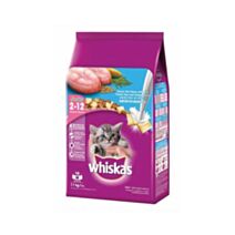 Croquettes Junior chaton Poissons de mer & Lait 1,1 kg - WHISKAS®