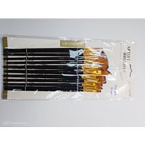 Set de 12 pinceaux plats 1-12 débutants - HOBBYWORLD