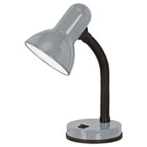 Lampe de table Basic 1 argent E27 1 x 60W - EGLO