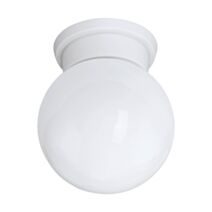 Plafonnier Durelo plastique blanc E27 1 x 28W- EGLO