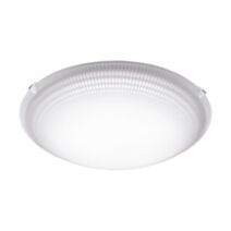 Plafonnier Margitta1 Ø25 cm led 1x11W verre blanc - EGLO
