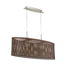 Suspension Sendero bois-marron 775mm x 250 mm E27x2 60W - EGLO