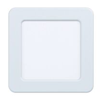 Led encastrable Fueva 5 carré blanc 117 x 117 mm LED incl. 5.5W 3000k- EGLO