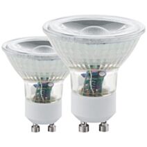 Pack de 2 ampoules Gu10 led 5W 4000k - EGLO