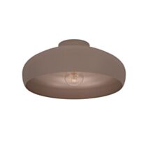 Plafonnier Mogano Ø40 cm E27 60W acier taupe - EGLO