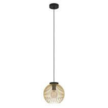 Suspension Venezuela Ø23,5 cm E27 40W acier doré - EGLO