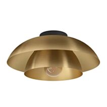 Plafonnier Cenciara Ø40 cm E27 40W acier beige - EGLO