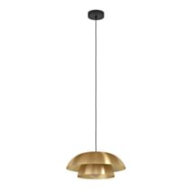Suspension Cenciara Ø40 cm E27 40W acier doré - EGLO