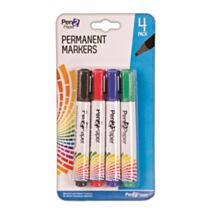 Lot de 4 marqueurs permanents - UBL