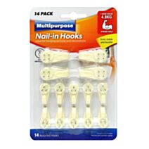 Crochets muraux 14 pièces - UBL