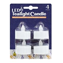 Lot de 4 bougies led - UBL