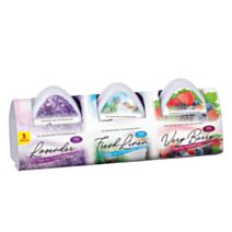 Lot de 3 mini gels rafraîchisseurs d'air 60g - UBL 