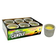 Bougie à la citronnelle en pot 70 g - UBL