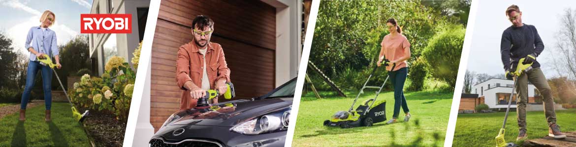 Retrouvez tous les produits de la marque d'outillage et de jardinage Ryobi